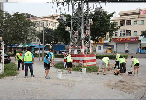 博皓按鍵廠家平安文化一條街首次活動(dòng)如期開(kāi)展