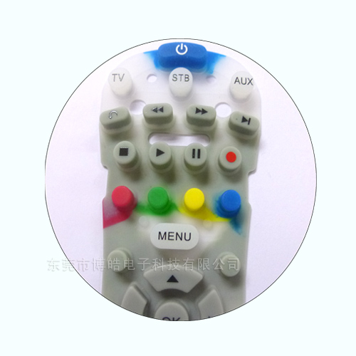 網(wǎng)絡數(shù)字電視遙控器硅膠按鍵
