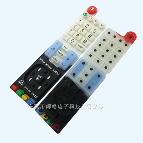 機頂盒遙控器硅膠按鍵