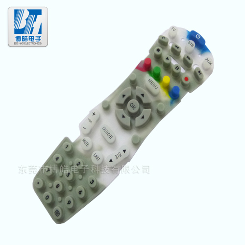 網(wǎng)絡數(shù)字電視遙控器硅膠按鍵