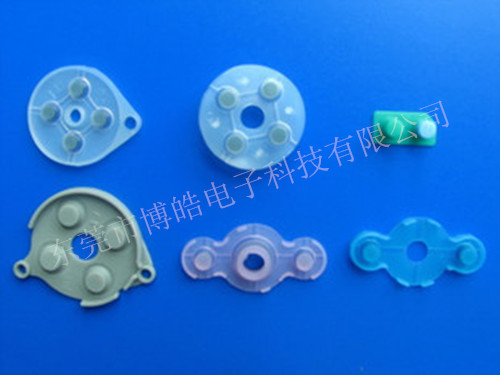 東莞供應(yīng)游戲機手柄硅膠按鍵 耐磨耐用硅膠內(nèi)襯鍵