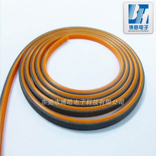 博皓電子供應(yīng)擠出成型導(dǎo)電硅膠條 長(zhǎng)度無(wú)限長(zhǎng)