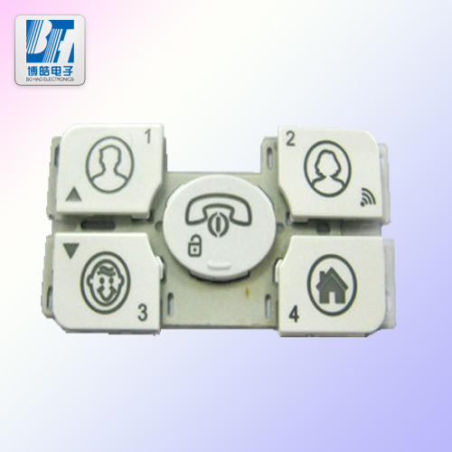 博皓制造小學(xué)生專用電話的P+R按鍵