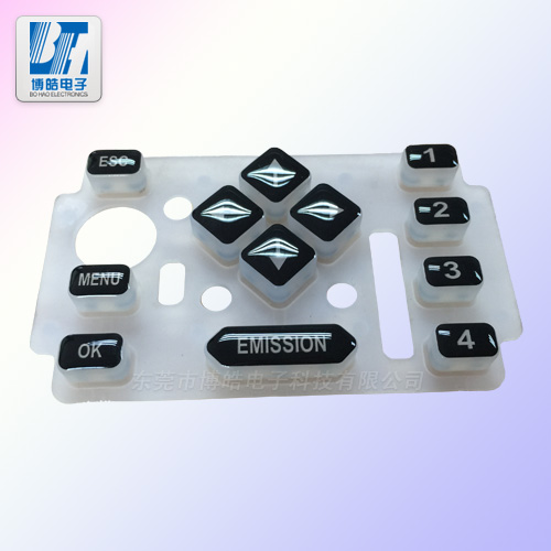 電子儀器設(shè)備專(zhuān)用硅膠按鍵 滴膠控制器按鍵