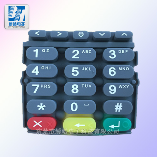 來圖定制出租車卡刷機(jī)按鍵 銀聯(lián)POS機(jī)按鍵生產(chǎn)廠