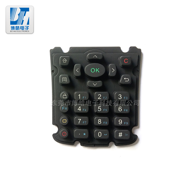 廠家定制數(shù)據(jù)采集器硅膠按鍵 鐳雕透光硅膠按鍵開(kāi)模定制