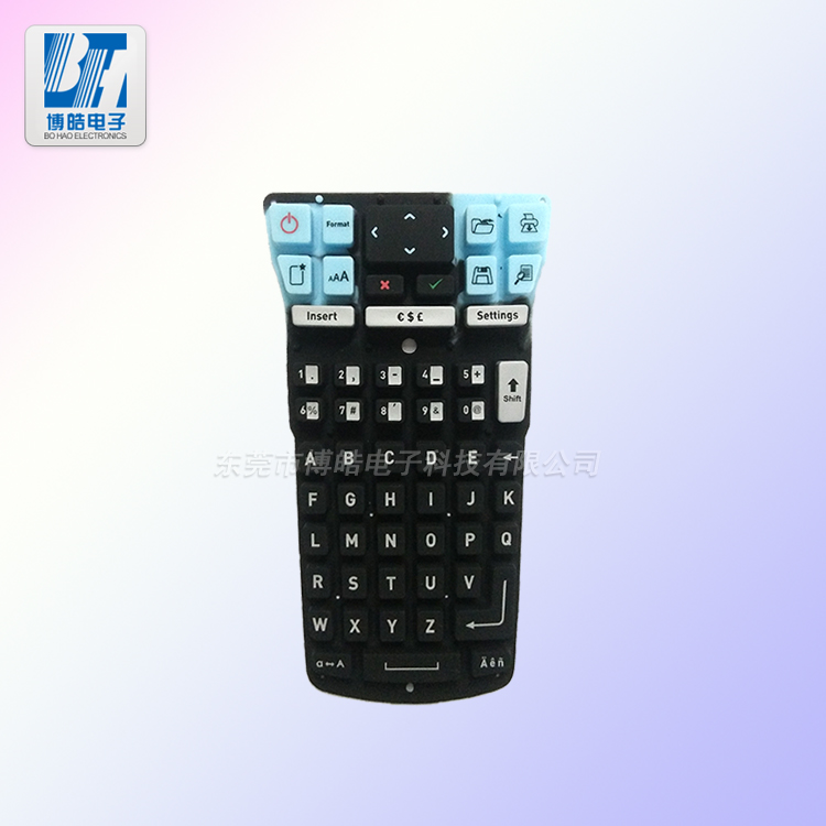 廠家定制移動(dòng)數(shù)據(jù)終端硅膠按鍵  企業(yè)移動(dòng)計(jì)算機(jī)鍵盤開模定制